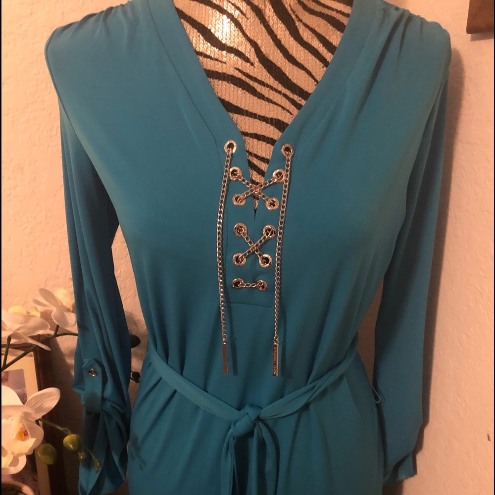 Michael kors golden Chain link dress